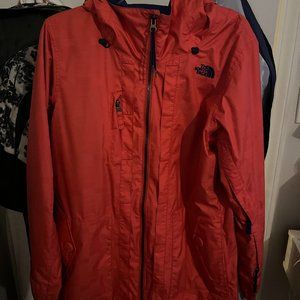 The North Face Pink Rain Jacket